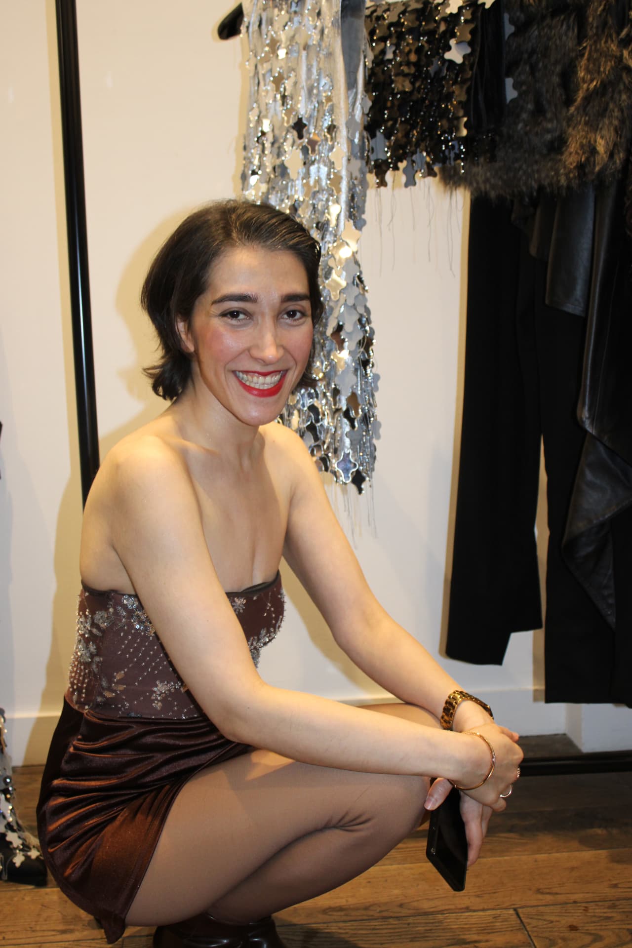Dr Jasmine Sayyari at an industry event